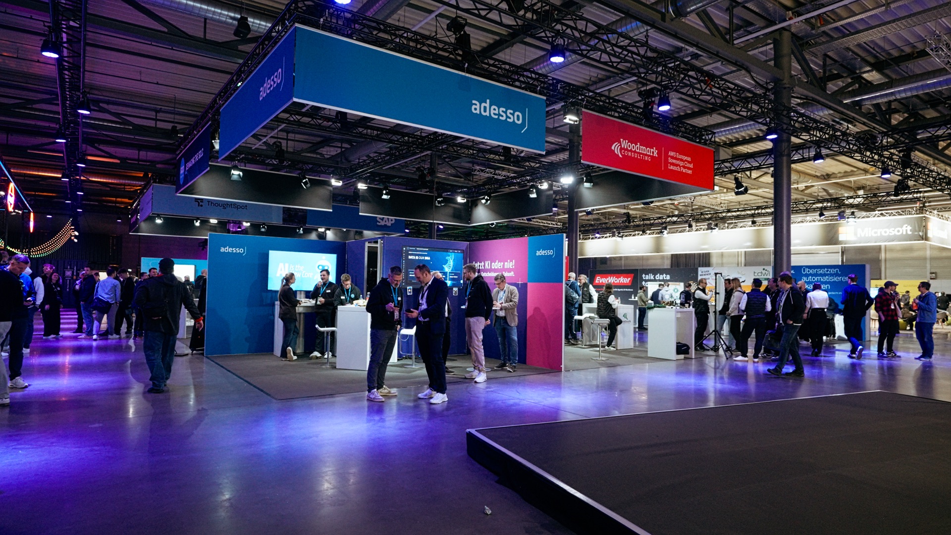 Standard Expo Plus Fläche auf der data:unplugged